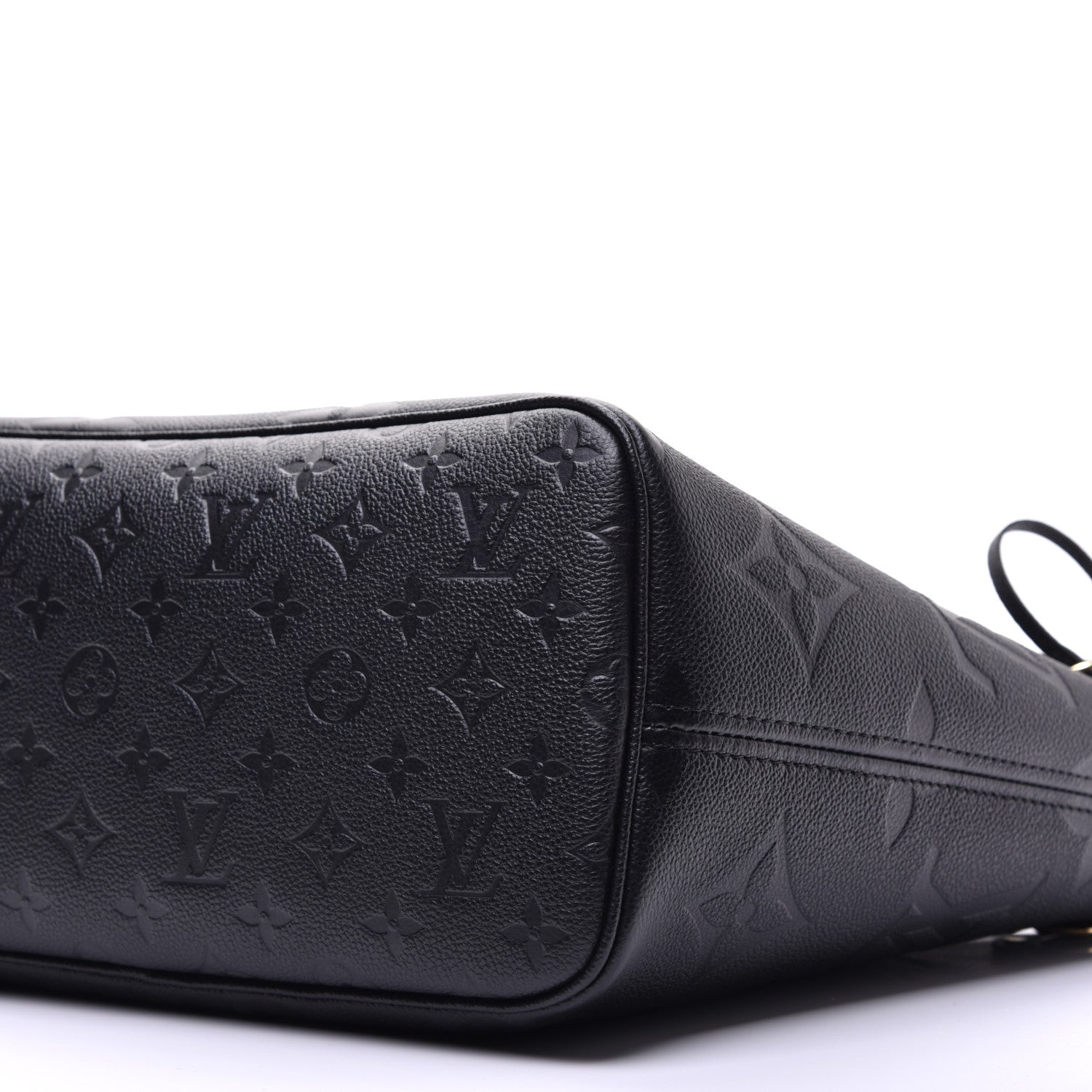 Louis Vuitton Empreinte Monogram Giant Neverfull MM Black 8 of 9