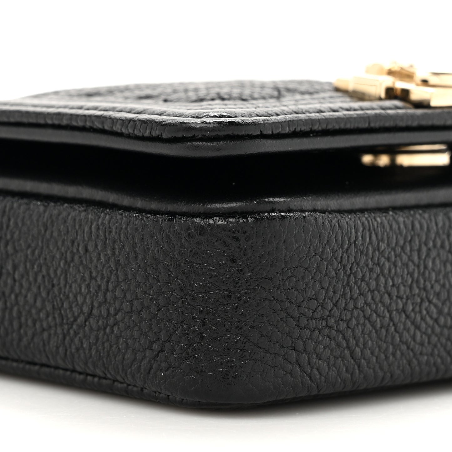 Caviar Chevron Quilted Boy Flap Waist Belt Bag Black