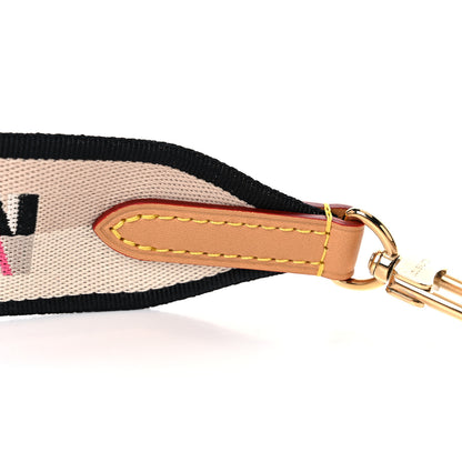 Louis Vuitton Jacquard Speedy Bandouliere 20 Shoulder Strap Black 5 of 8