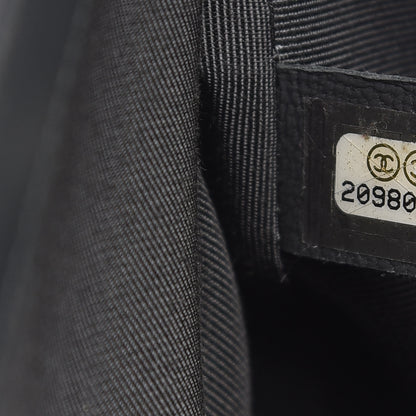 Chanel Lambskin Quilted Medium Boy Flap Dark Grey 7 of 17