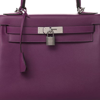 Hermes Evercolor Kelly Retourne 28 Anemone 8 of 11