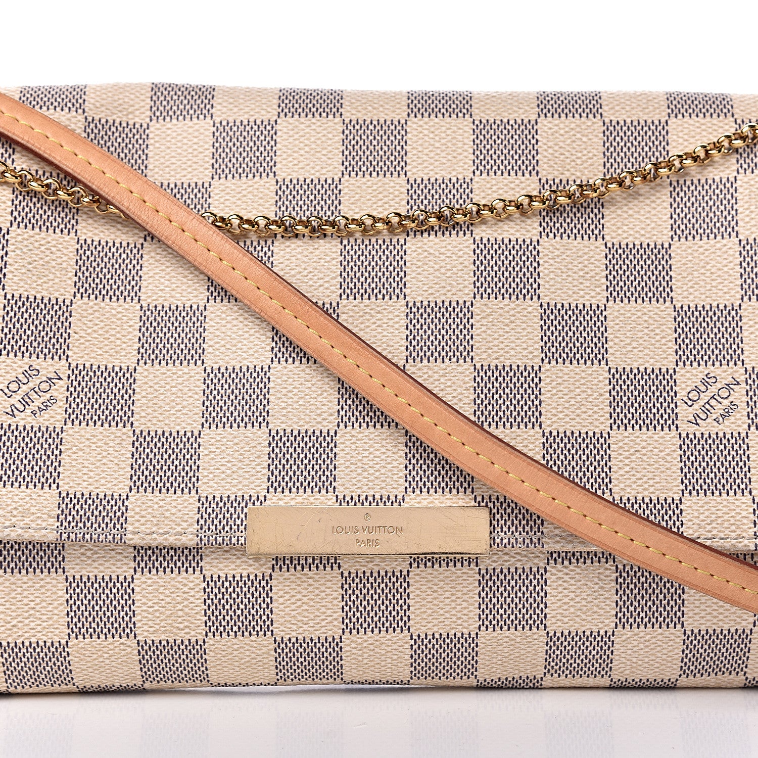 Louis Vuitton Damier Azur Favorite MM 11 of 15
