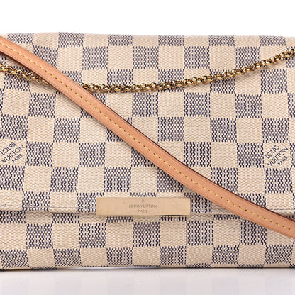 Louis Vuitton Damier Azur Favorite MM 11 of 15
