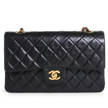 Chanel Lambskin Medium Double Flap Black 1 of 7