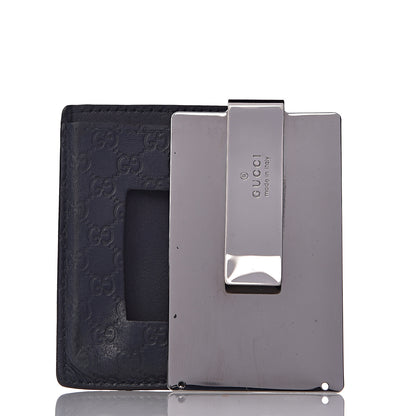 Gucci Guccissima Money Clip Navy 3 of 6