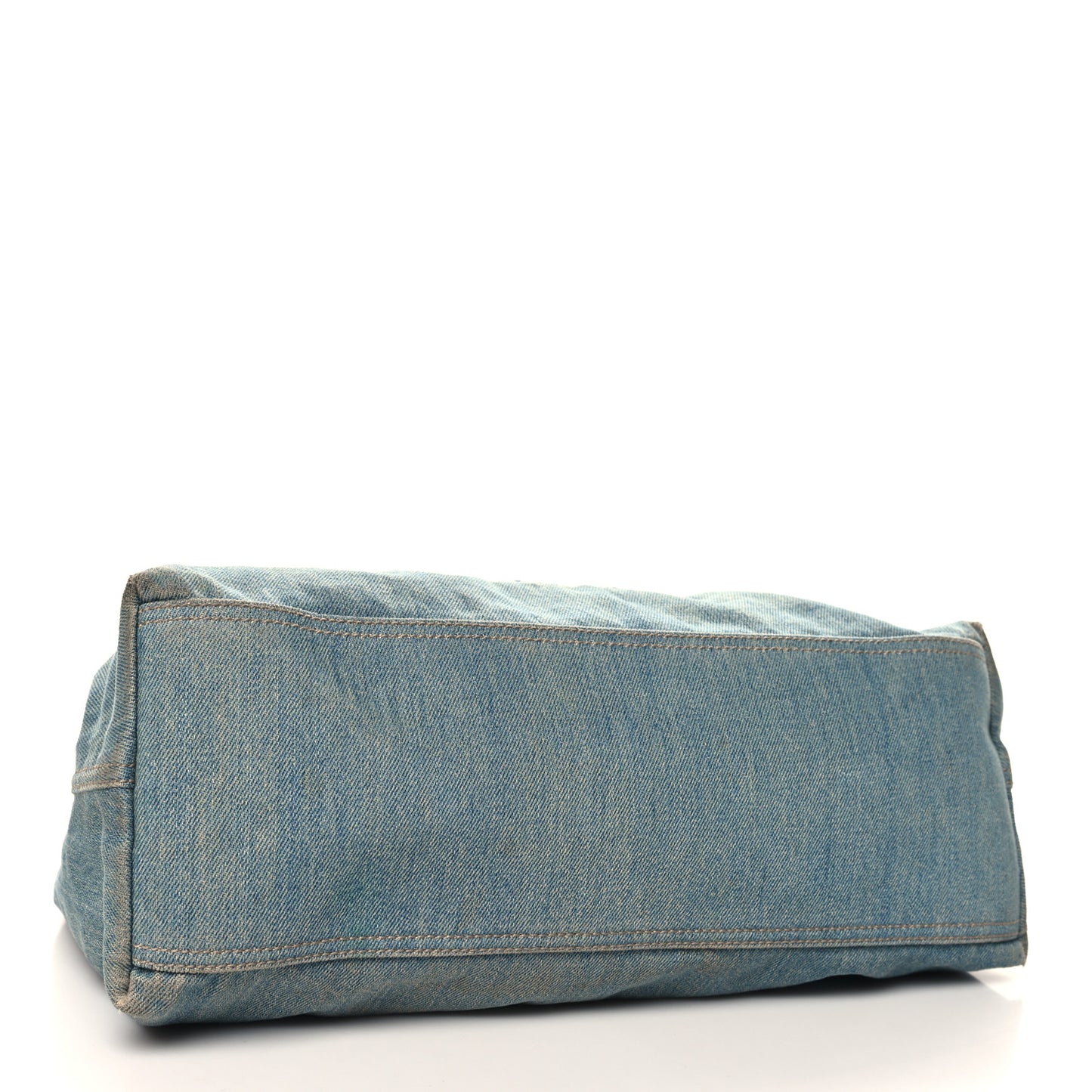 Denim Medium Soho Chain Shoulder Bag Blue