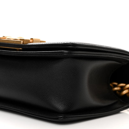 Chanel Caviar Quilted Small Boy Flap Black 10 of 11