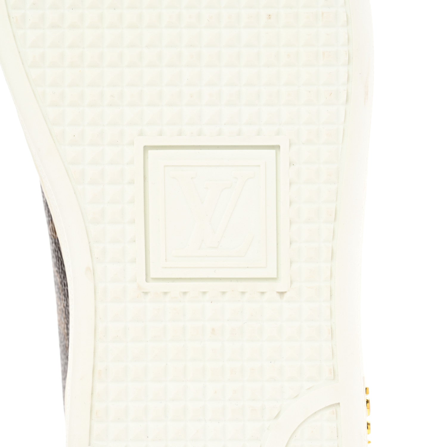Louis Vuitton Calfskin Monogram LV Black Heart Sneakers 36 Cacao 6 of 11