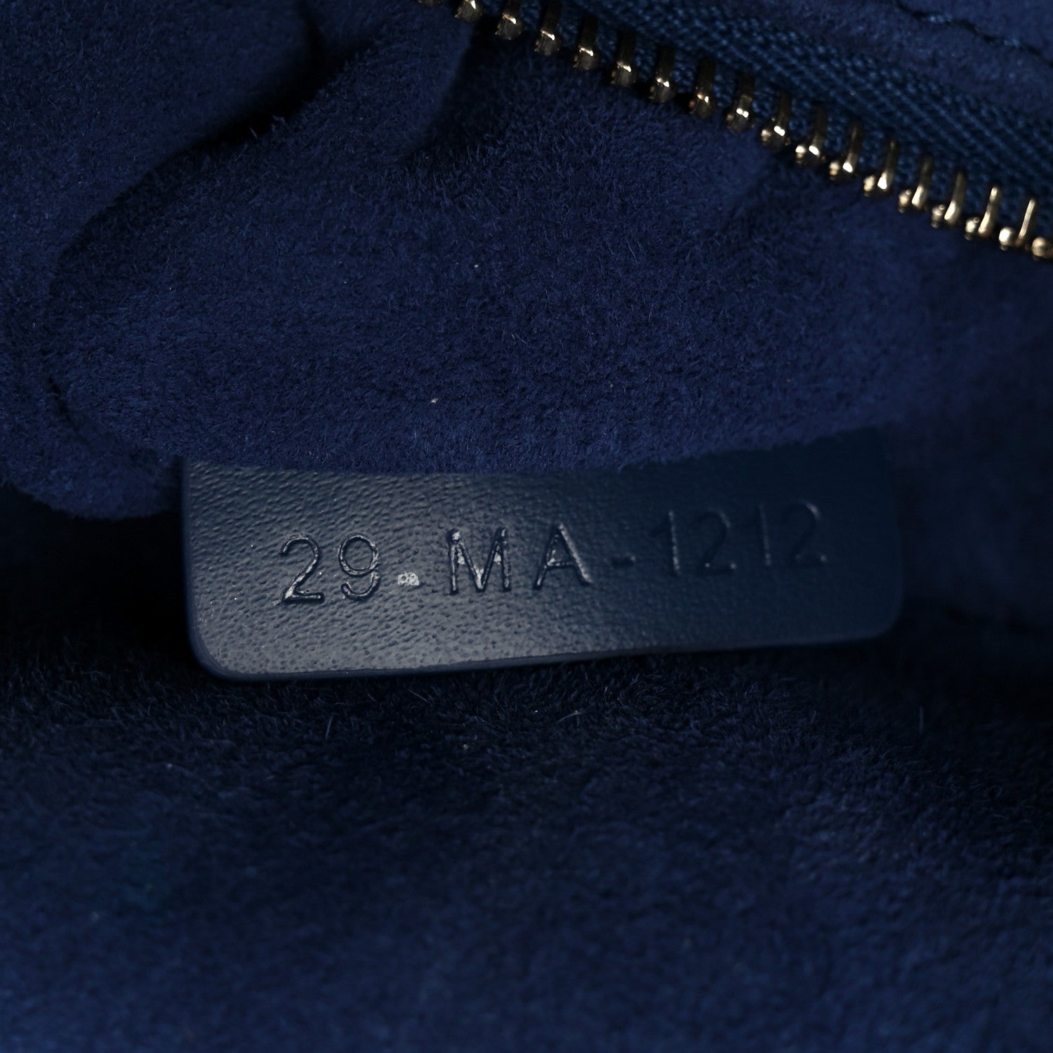 Christian Dior Calfskin Cannage Diamond Small My ABCDior Lady Dior Blue Royale 7 of 10