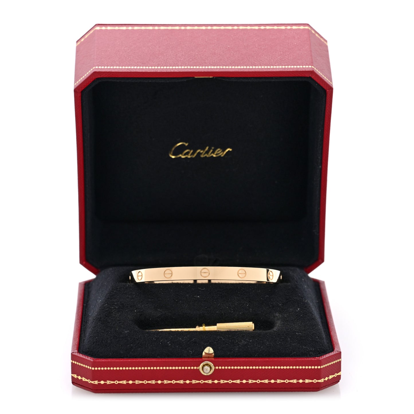 18K Yellow Gold LOVE Bracelet 20