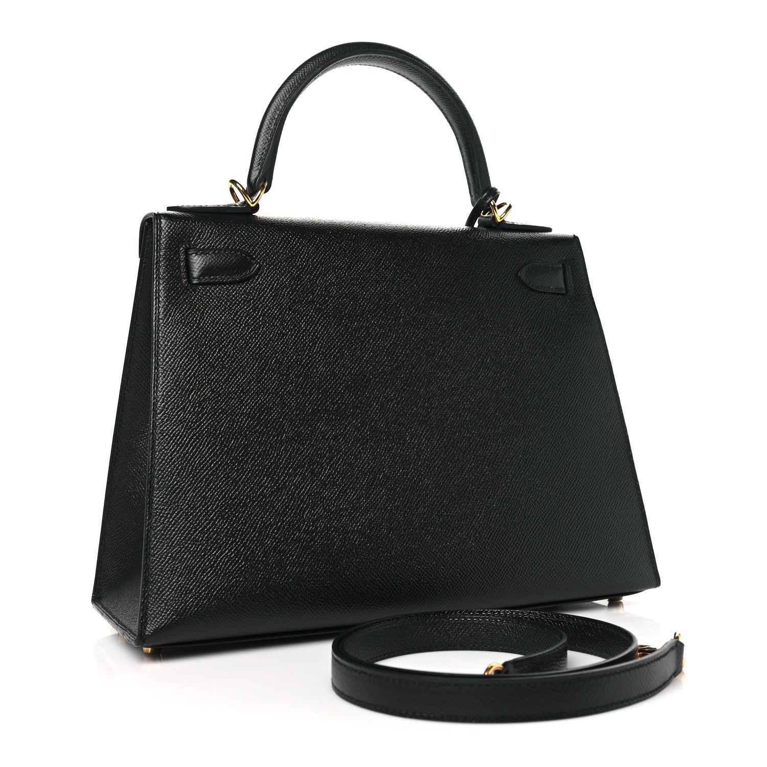 Hermes Epsom Kelly Sellier 28 Black 3 of 11