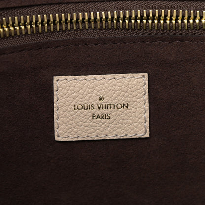Louis Vuitton Empreinte Monogram Giant Neverfull MM Cream 7 of 11
