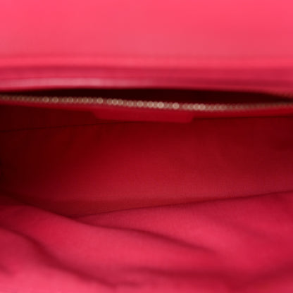 Christian Dior Lambskin Cannage Soft Flap Bag Pink 5 of 13