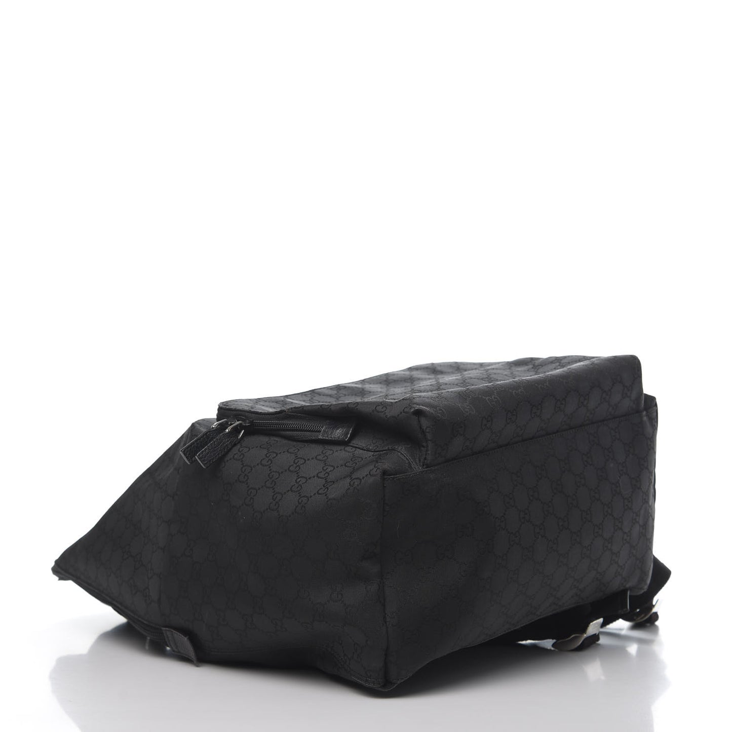 Nylon Monogram Medium Backpack Black