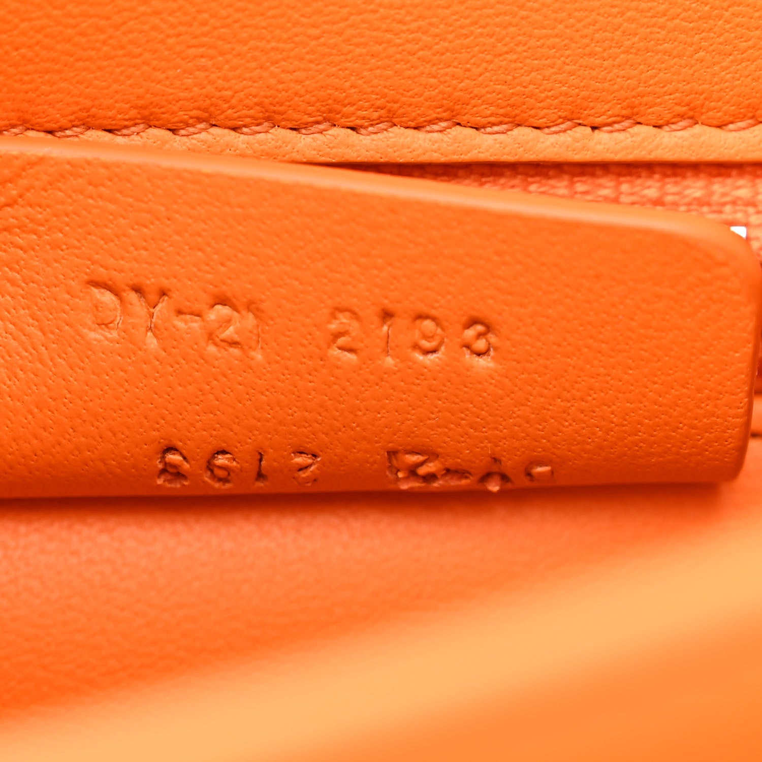 Salvatore Ferragamo Brushed Calfskin Airbrush Small Iconic Top Handle Bag Orange Multicolor 7 of 12