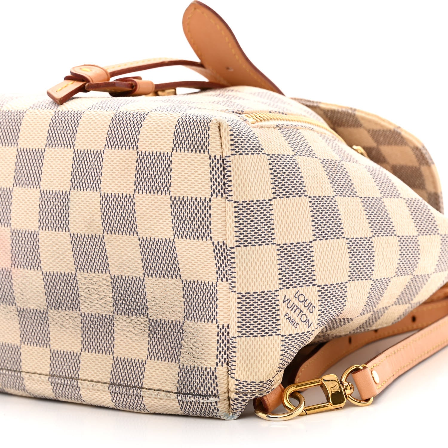 Louis Vuitton Damier Azur Sperone BB Backpack 10 of 15