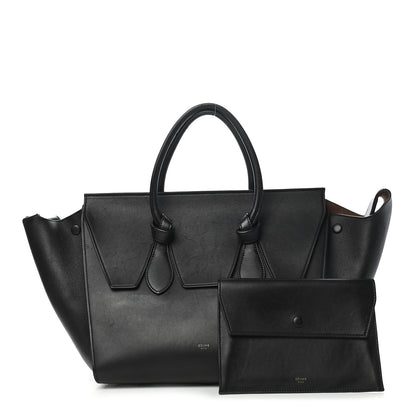 Celine Natural Calfskin Medium Tie Knot Tote Black 1 of 10