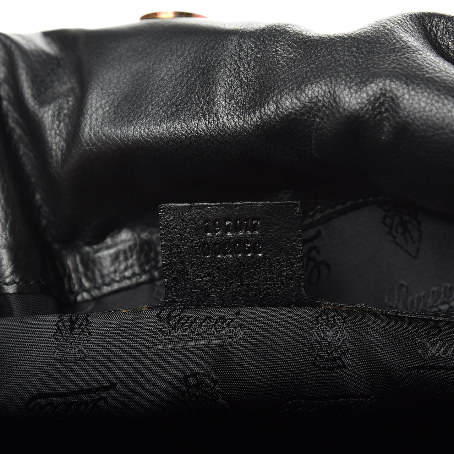 Patent Large Hysteria Top Handle Bag Black