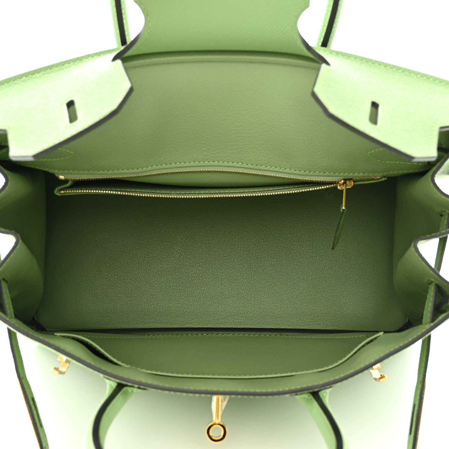 Hermes Epsom BIRKIN 30 Vert Criquet 5 of 15