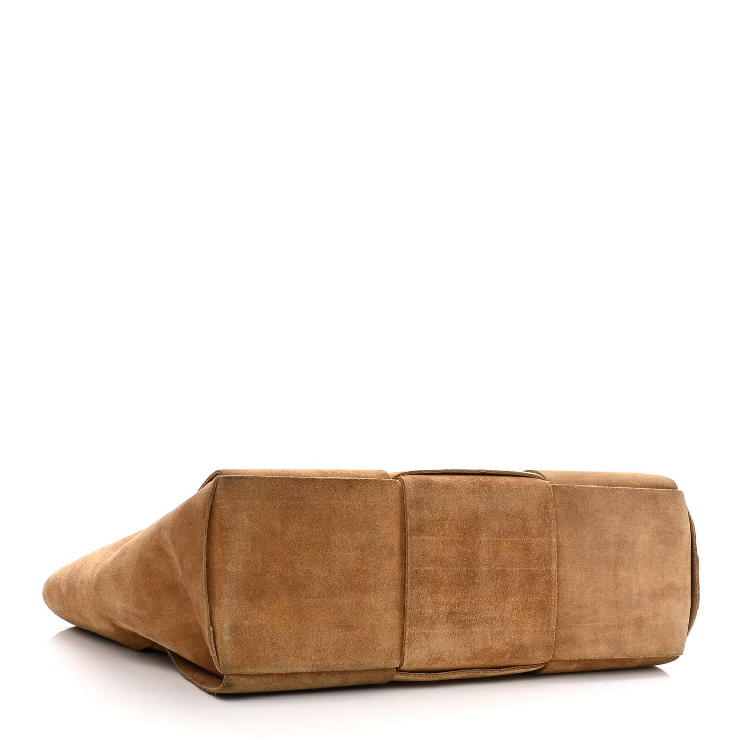 Suede Maxi Intrecciato Small Arco Tote