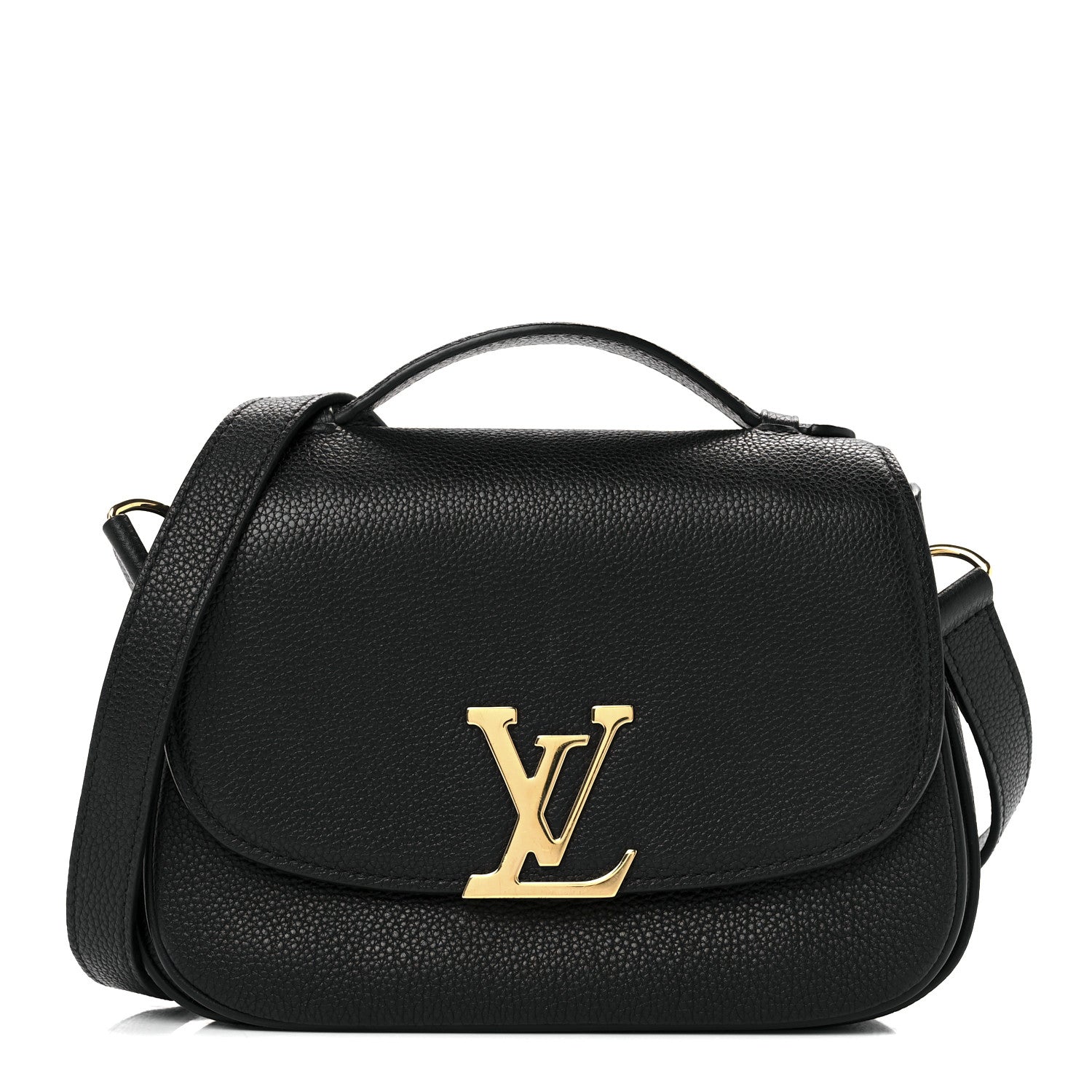 Louis Vuitton Grained Calfskin Vivienne NM Black 1 of 11