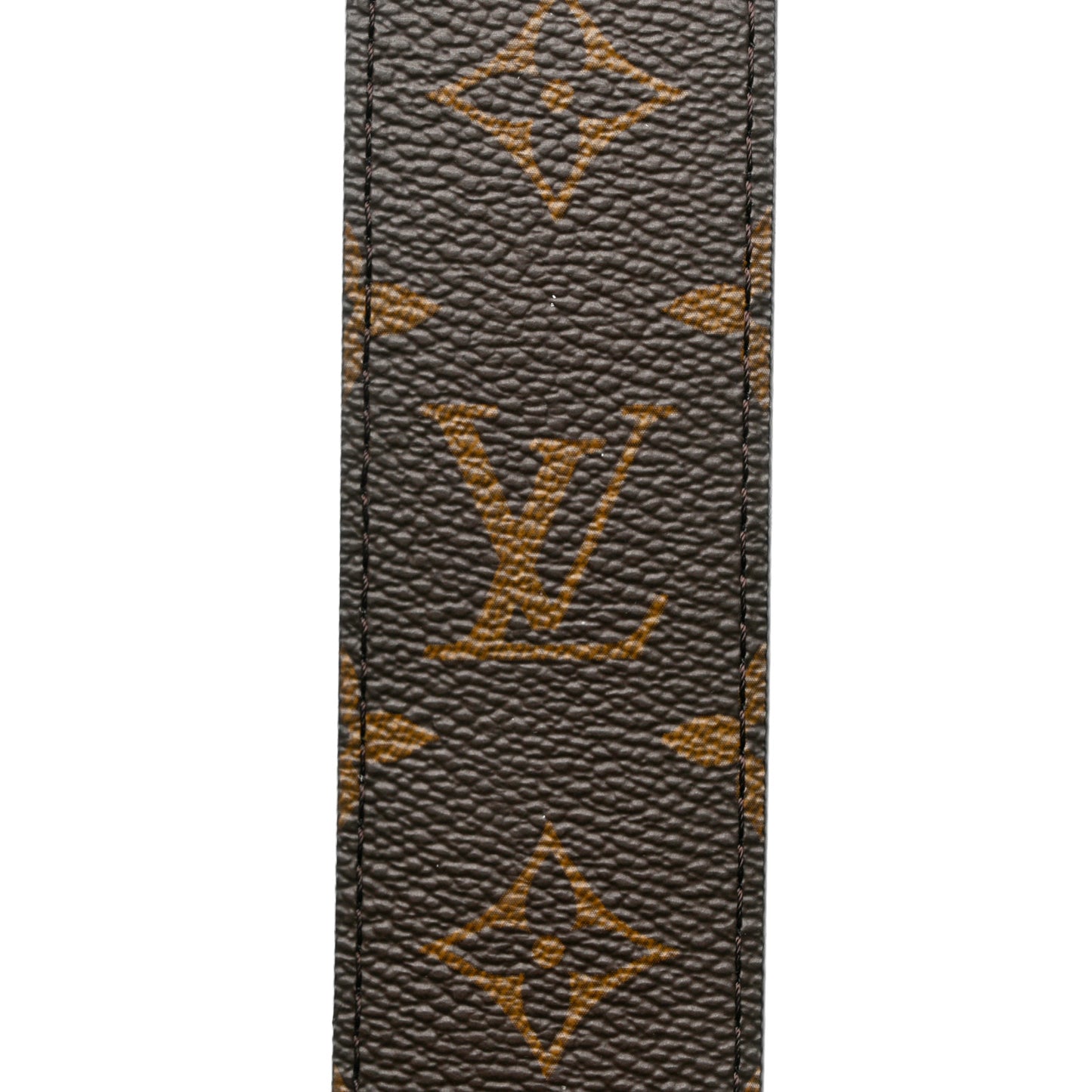 Monogram Letter Bandouliere Shoulder Strap Black