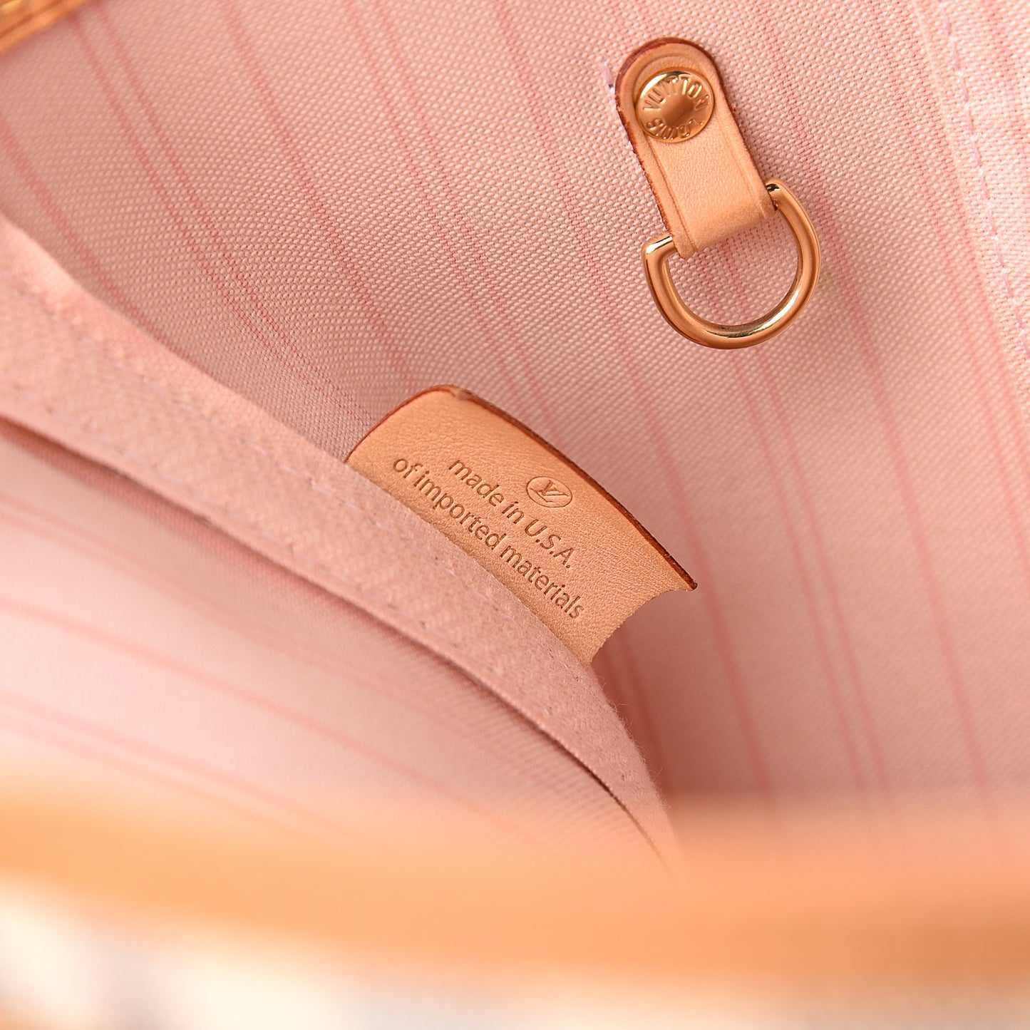 Damier Azur Neo Neverfull MM Rose Ballerine