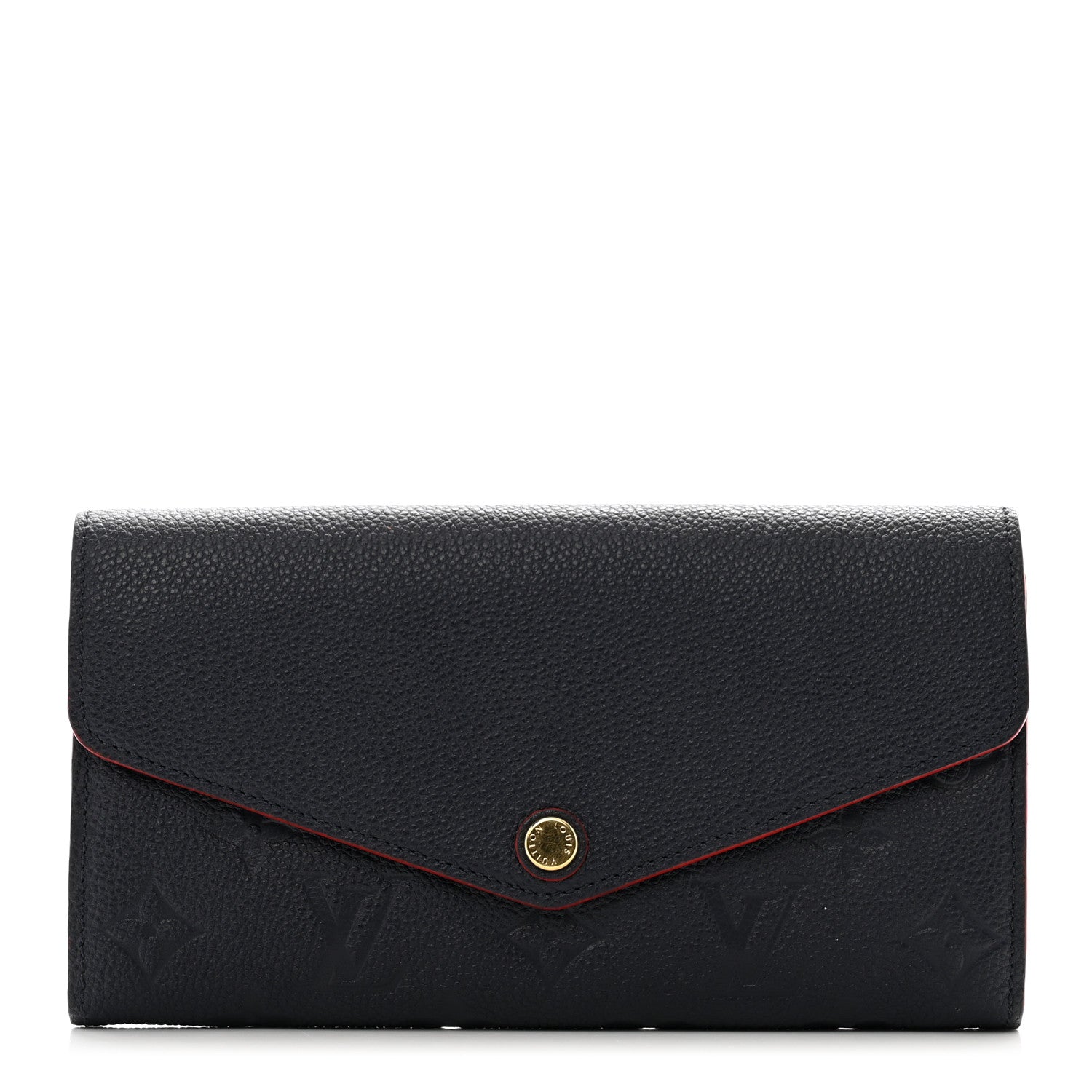Louis Vuitton Empreinte Sarah Wallet NM Marine Rouge 1 of 7