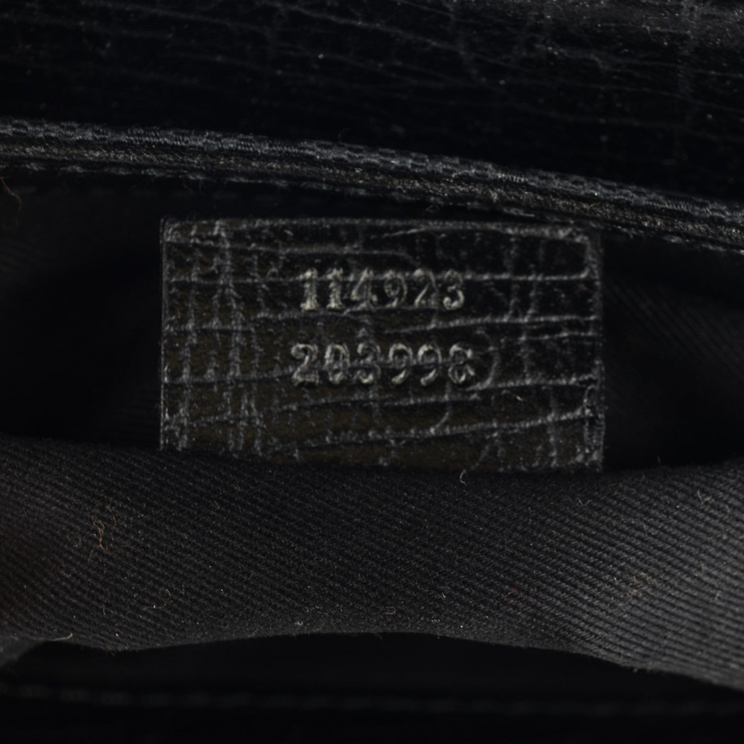 Gucci Monogram Horsebit Chain Clutch Black 7 of 7