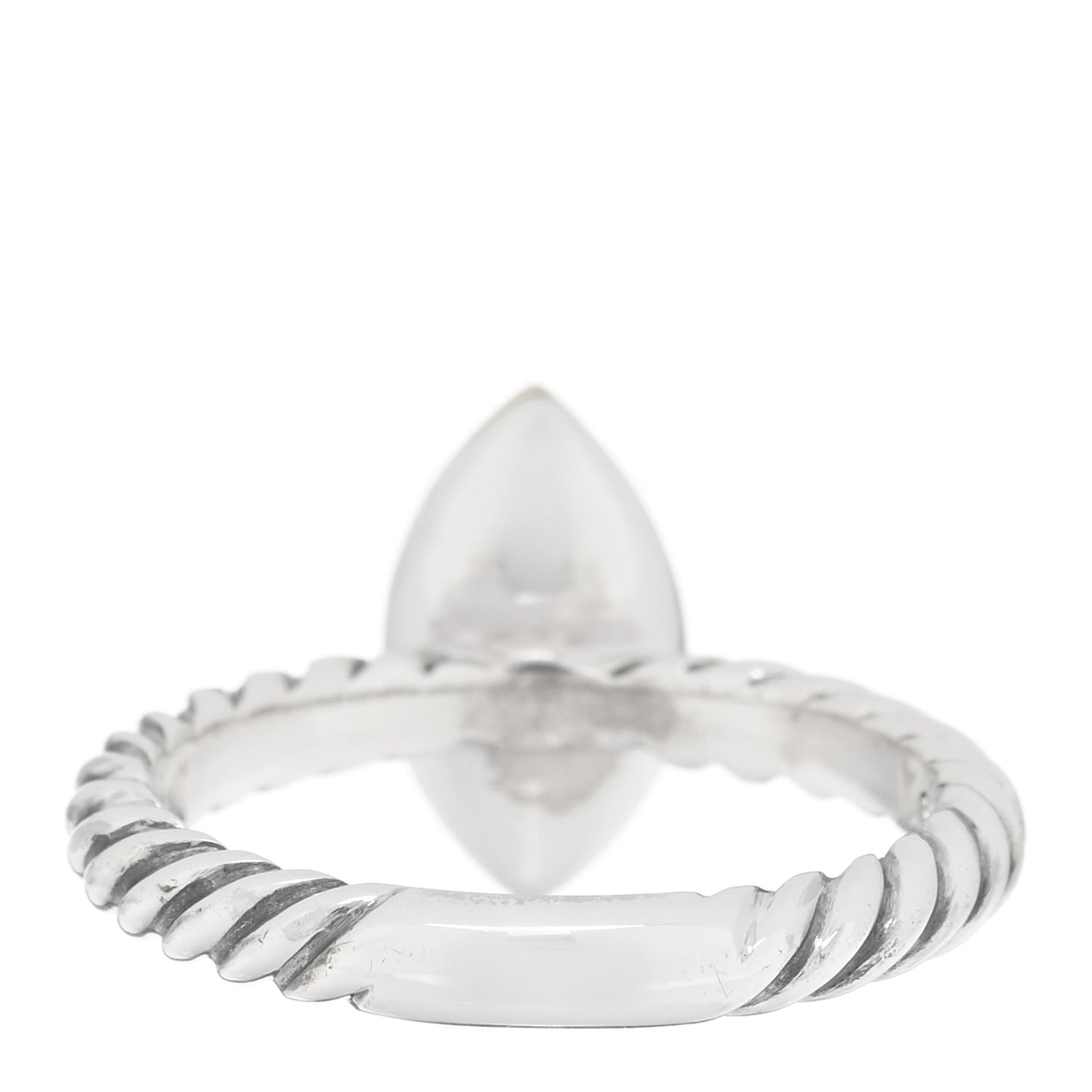 Sterling Silver 18K Yellow Gold Blue Topaz Marquise Ring 54 7