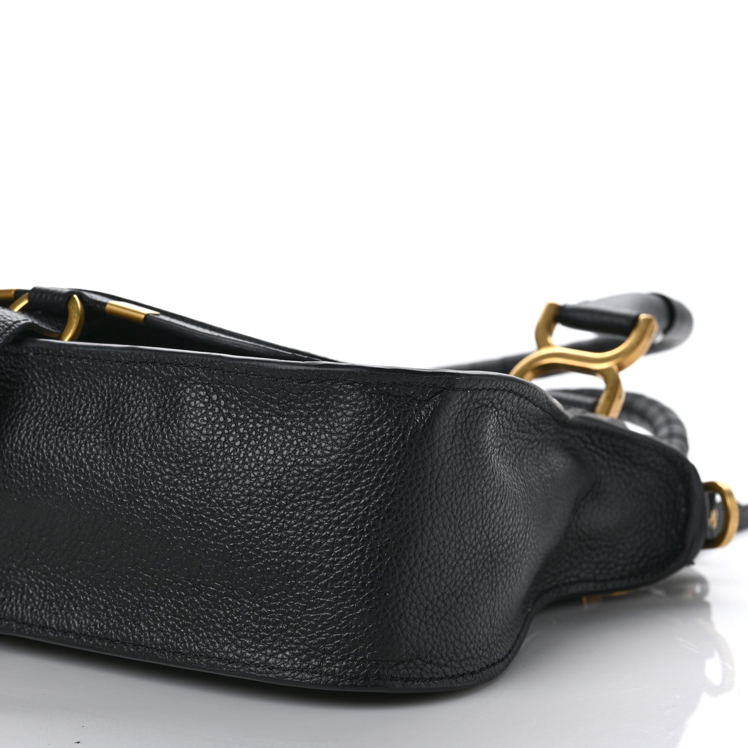 Chloe Calfskin Small Marcie Satchel Black 8 of 8