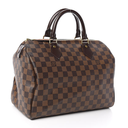 Louis Vuitton Damier Ebene Speedy 30 3 of 10