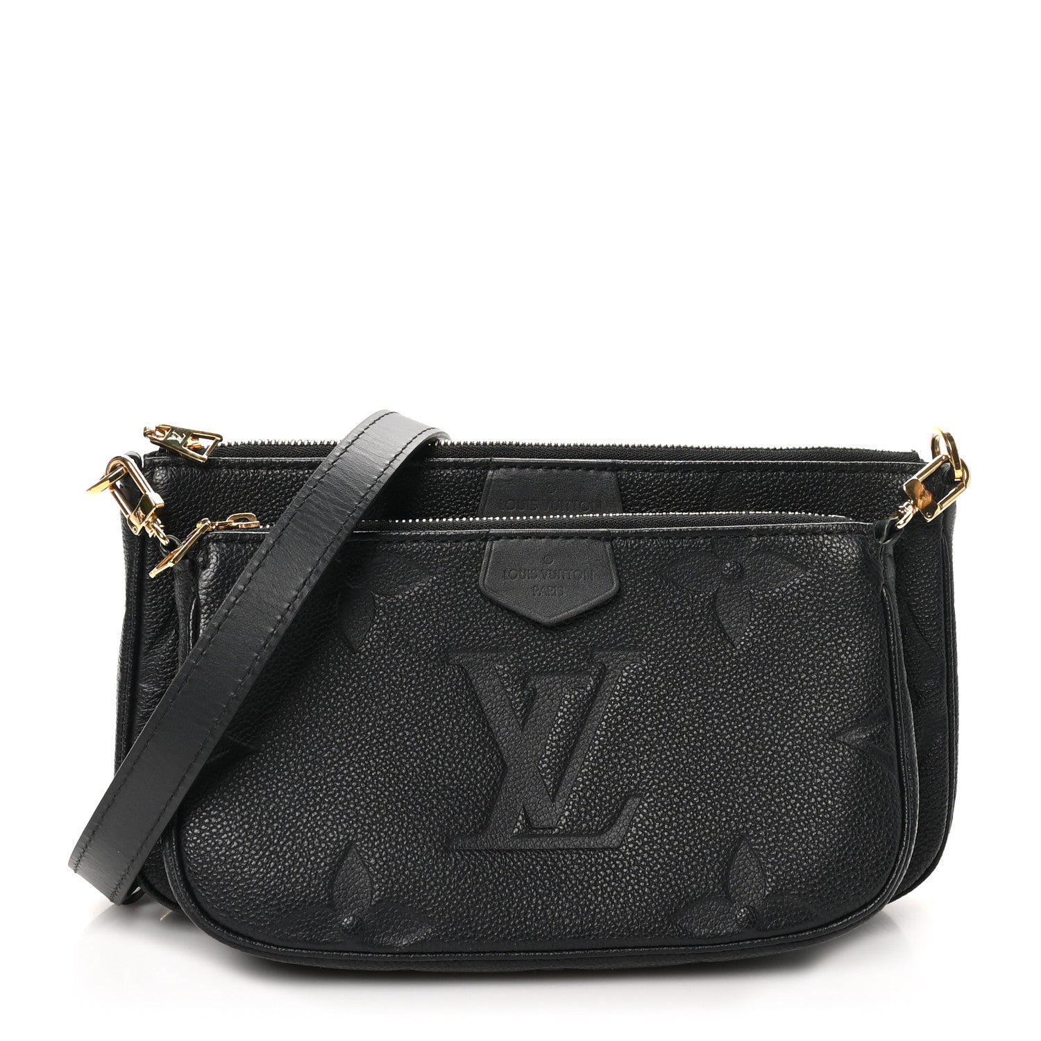 Louis Vuitton Empreinte Monogram Giant Multi Pochette Accessories Black 1 of 10