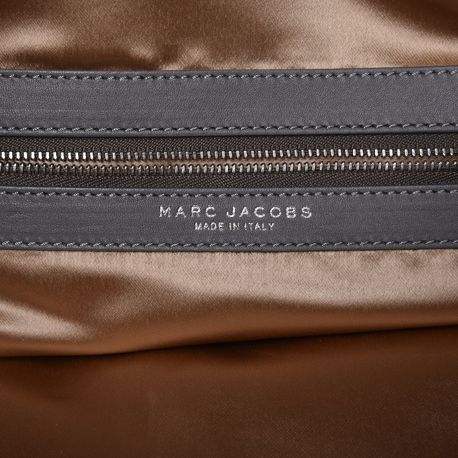 Marc Jacobs Calfskin Woven Large Boho Fringe Hobo Brown Grey 6 of 13