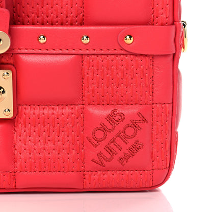 Louis Vuitton Lambskin Damier Quilt Troca PM Rose 8 of 10