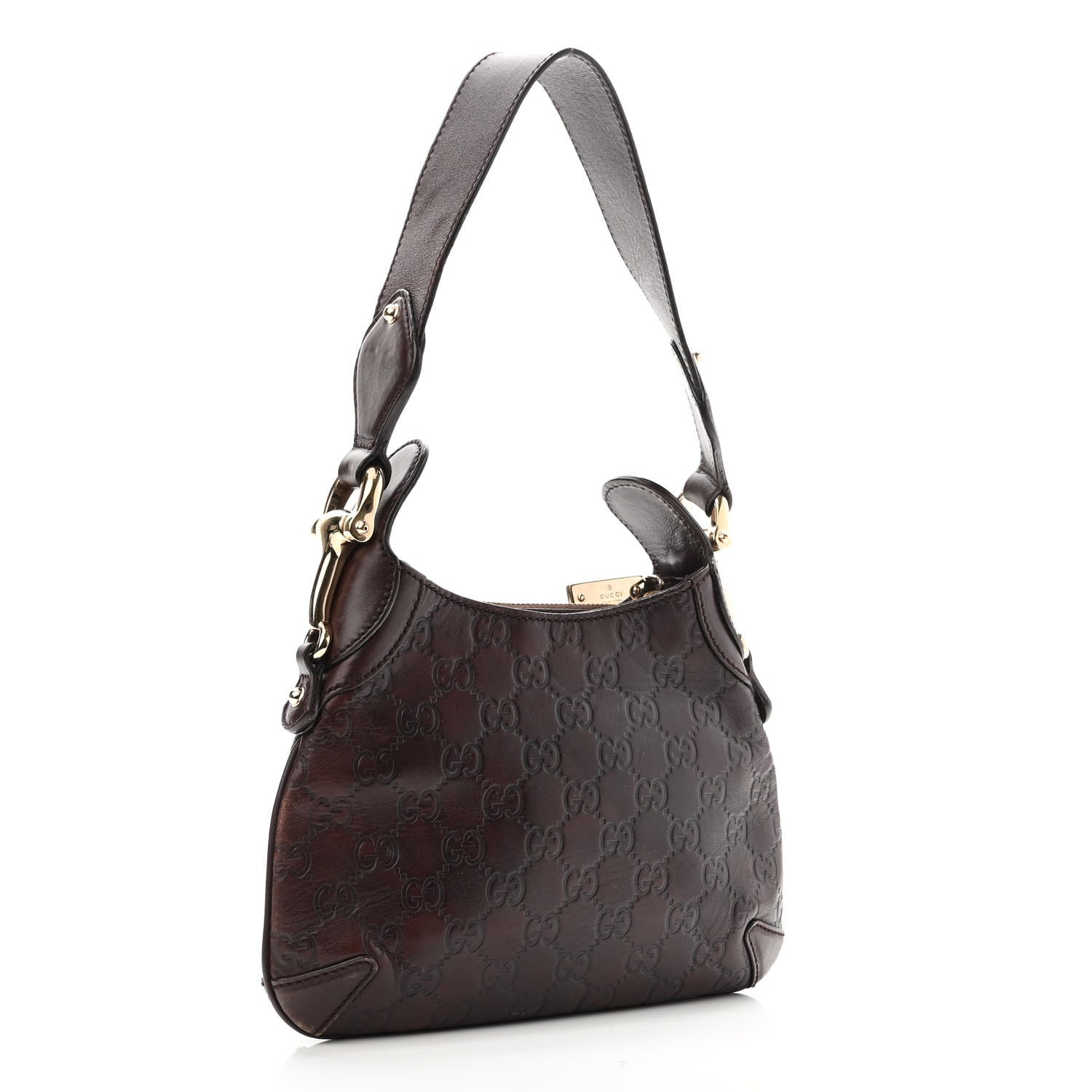 Gucci Guccissima Creole Hobo Chocolate 2 of 9