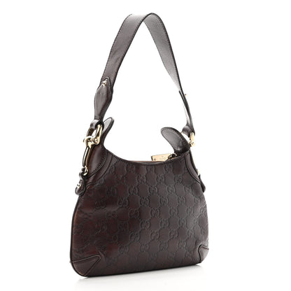Gucci Guccissima Creole Hobo Chocolate 2 of 9