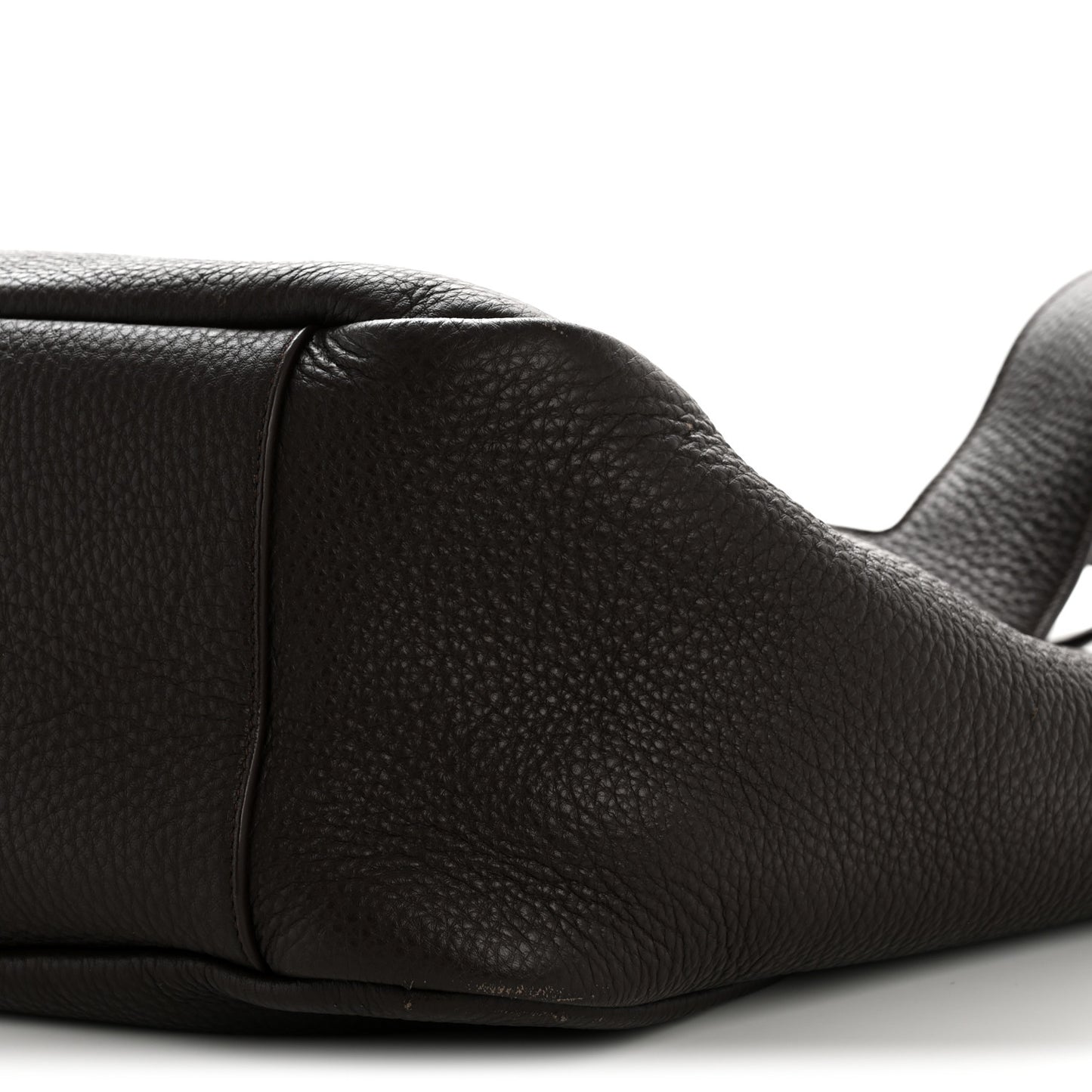 Grained Deerskin Bea Tote Musk