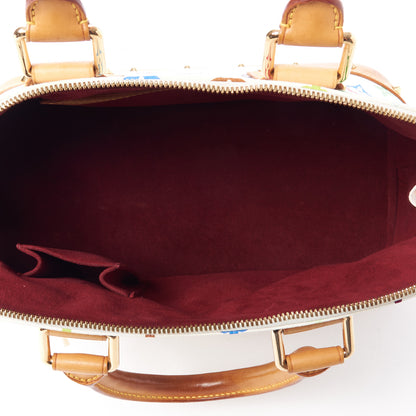 Louis Vuitton Monogram Multicolor Alma White 7 of 9