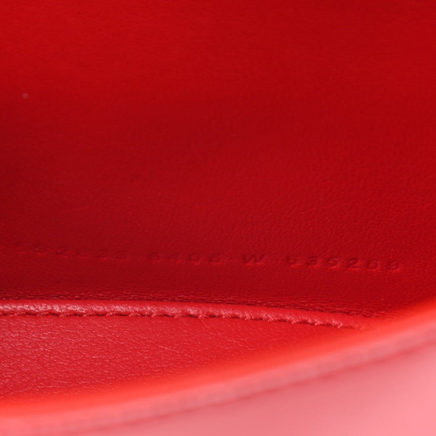 Shiny Box Calfskin Hourglass Top Handle Bag XS Bright Red