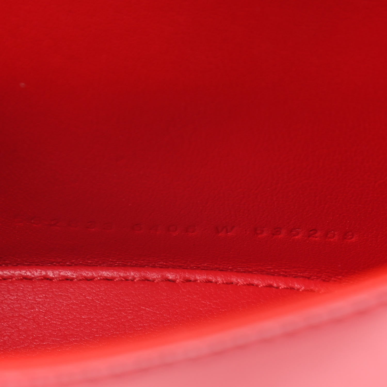 Balenciaga Shiny Box Calfskin Hourglass Top Handle Bag XS Bright Red 6 of 16