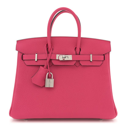 Hermes Togo Birkin 25 Rose Mexico 1 of 11