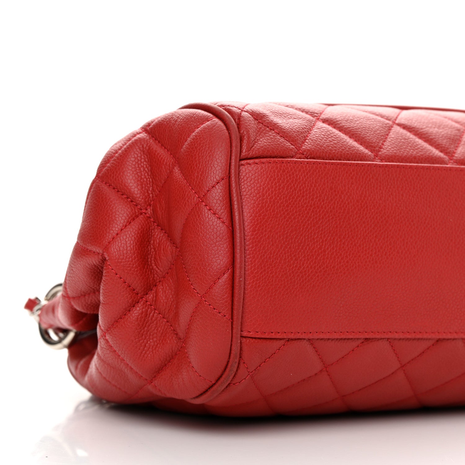 Chanel Caviar Quilted Timeless Accordion Flap Red 8 of 10