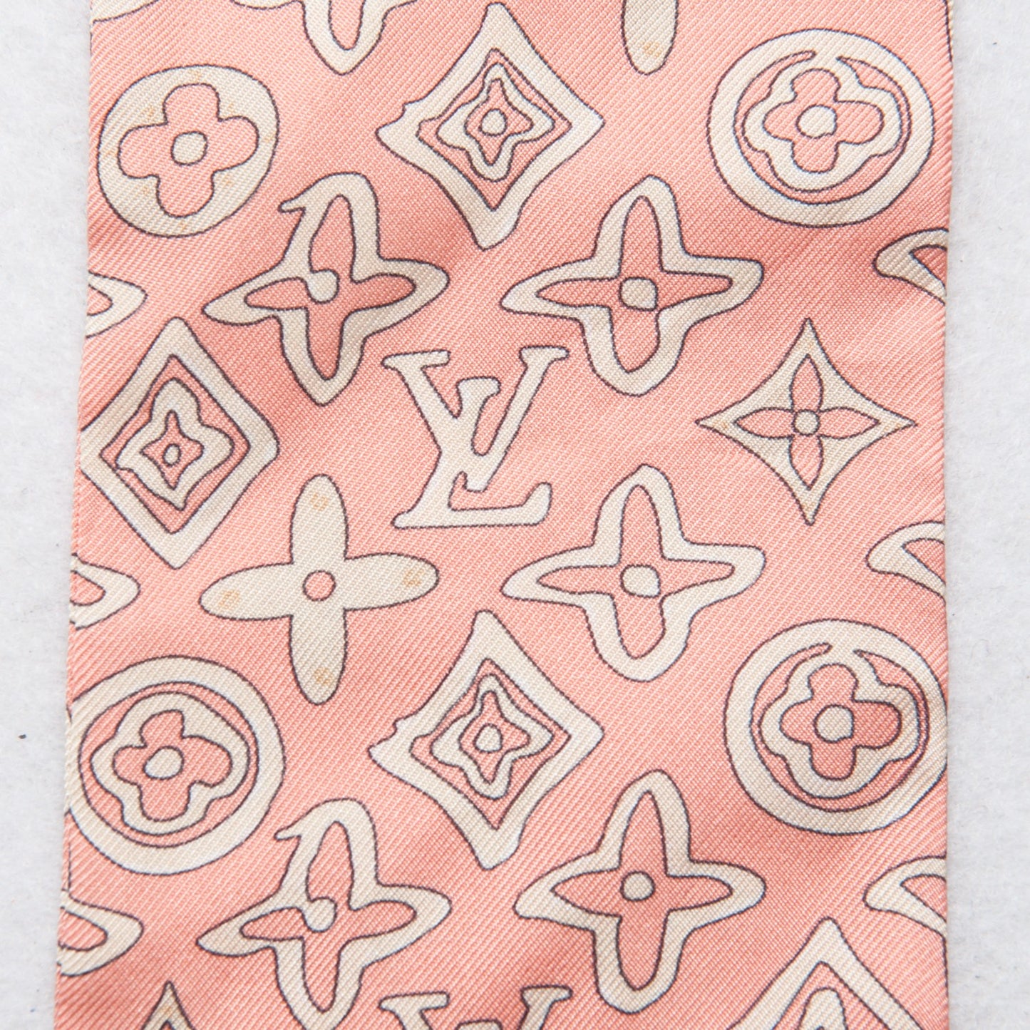 Silk Monogram Map Bandeau