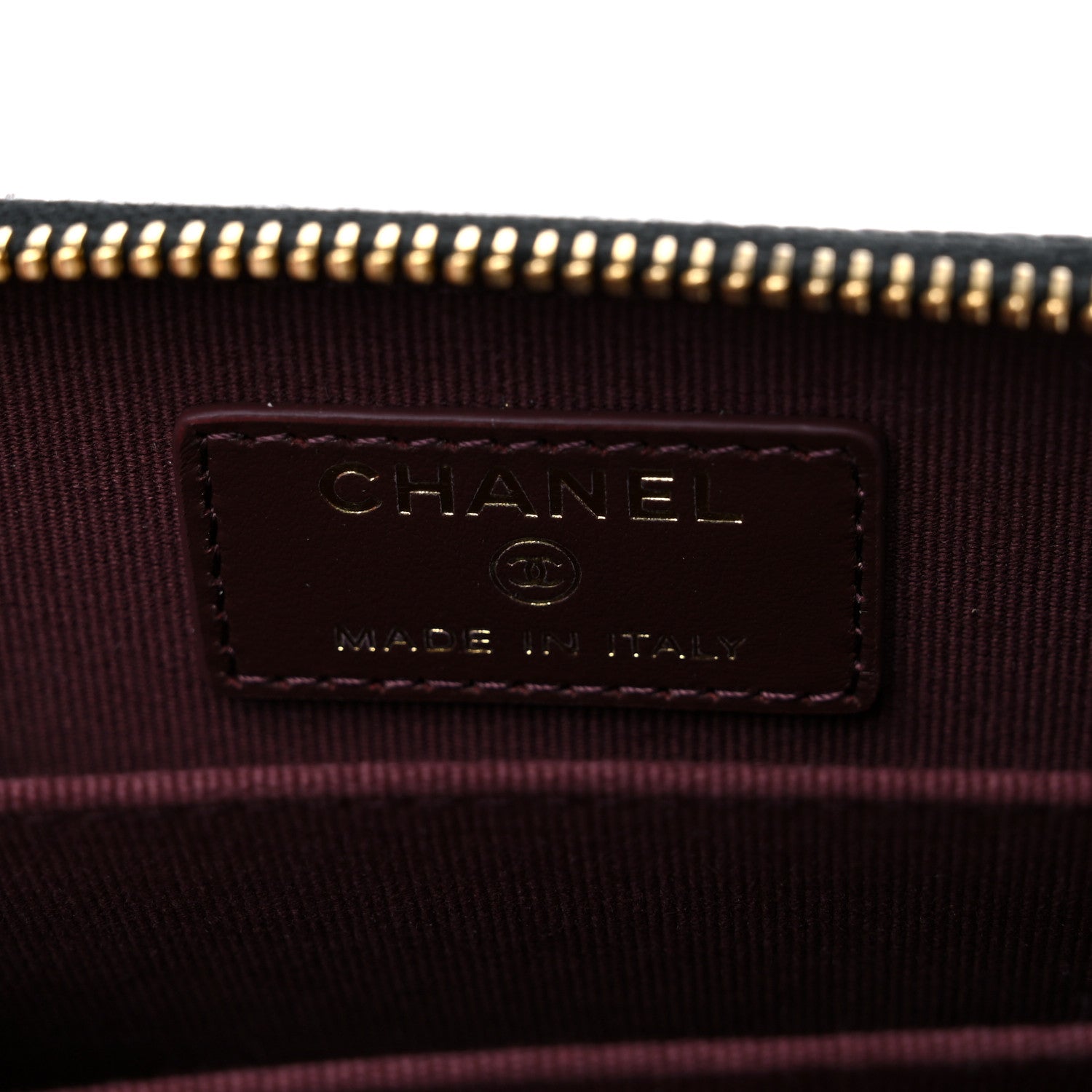 Chanel Caviar Quilted Zip Coin Purse Black 6 of 8