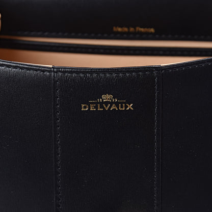 Delvaux Calfskin Mini Brillant Satchel Black 6 of 10