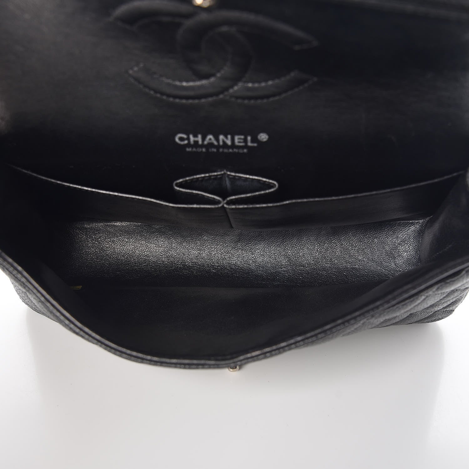 Chanel Caviar Quilted Medium Double Flap Black 6 of 9