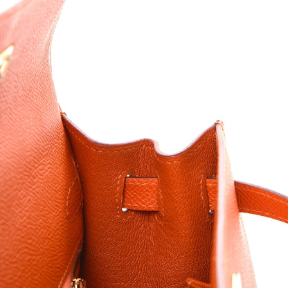 Hermes Epsom Kelly Sellier 25 Feu 17 of 37