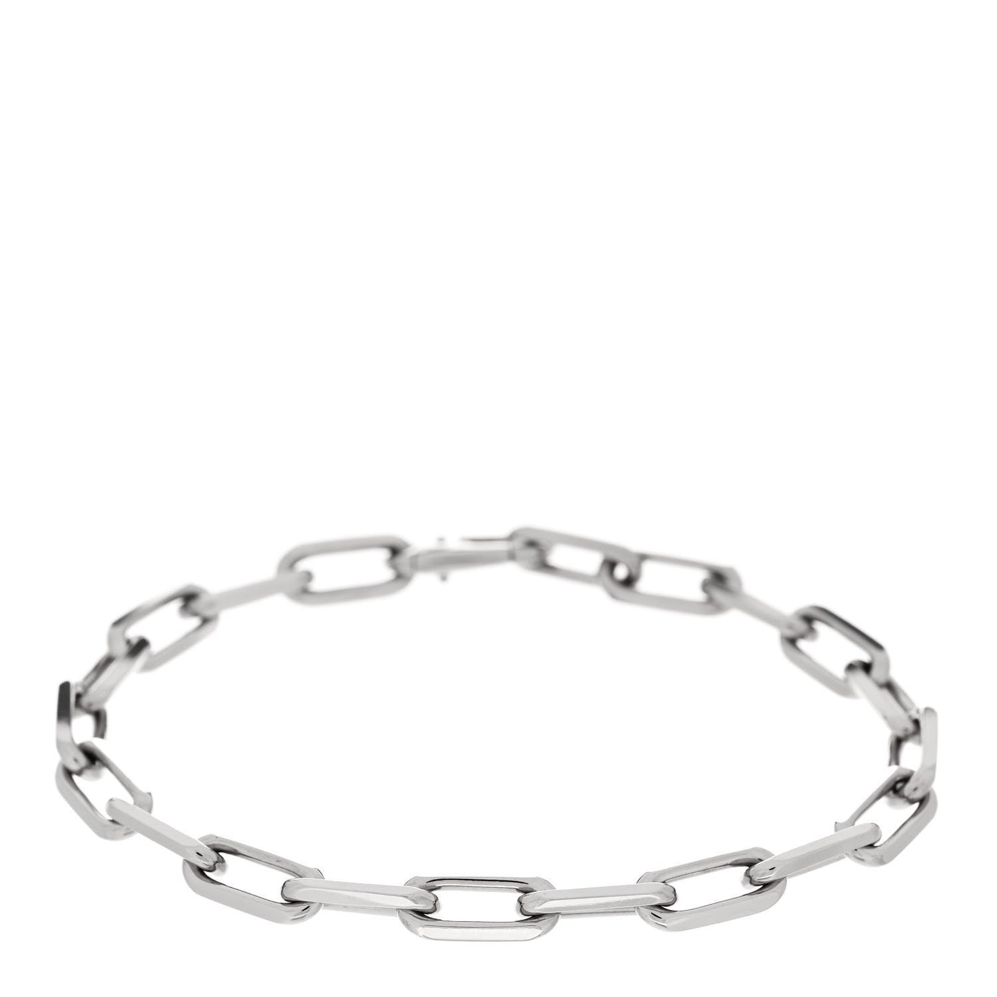 18K White Gold Santos de Cartier Bracelet