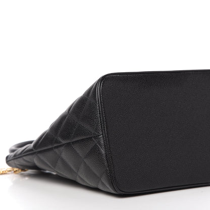 Chanel Caviar Quilted Medallion Tote Black 6 of 12